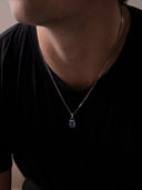 OCEAN GEMSTONE CHAIN | Silver