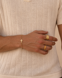 KREUZ-ARMBAND | 18K Gold
