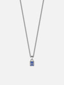 OCEAN GEMSTONE CHAIN | Silver