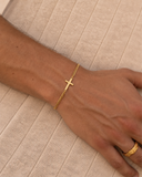 KREUZ-ARMBAND | 18K Gold