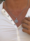 COMPASS CHAIN | Silver