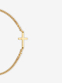 KREUZ-ARMBAND | 18K Gold