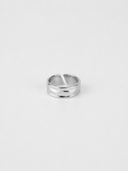 UNISIZE AMSTERDAM RING | Silver